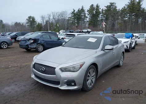 2017 Infiniti Q50 2.0T Premium z USA, uszkodzony, nr VIN JN1CV7AR5HM681512